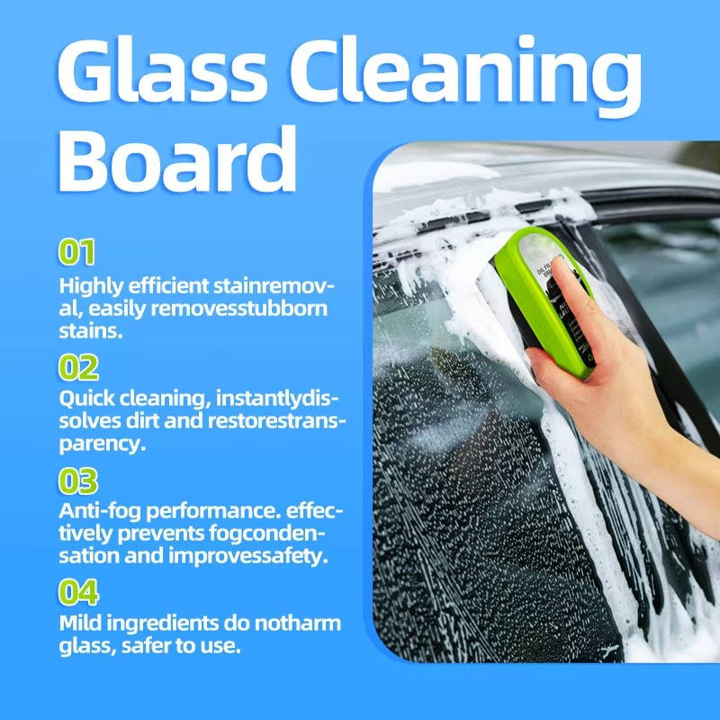 Car Glass Oil Film Cleaning Brush