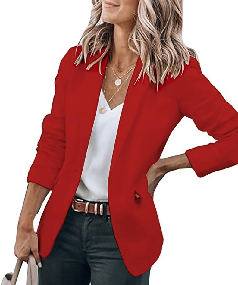 Women's Casual Open Front Blazer