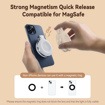 Bluetooth Magnetic Phone Camera Grip