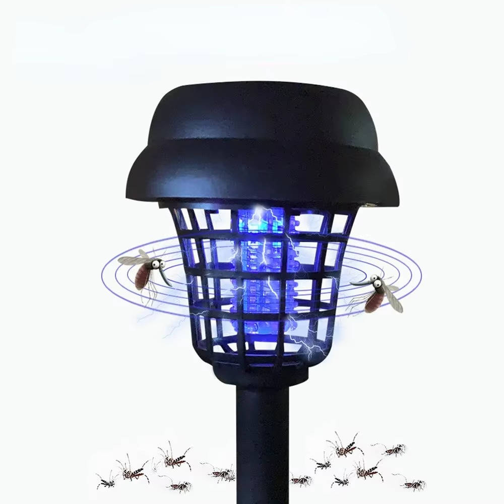Solar Bug Zapper & Mosquito Trap Lamp, 4 Pack