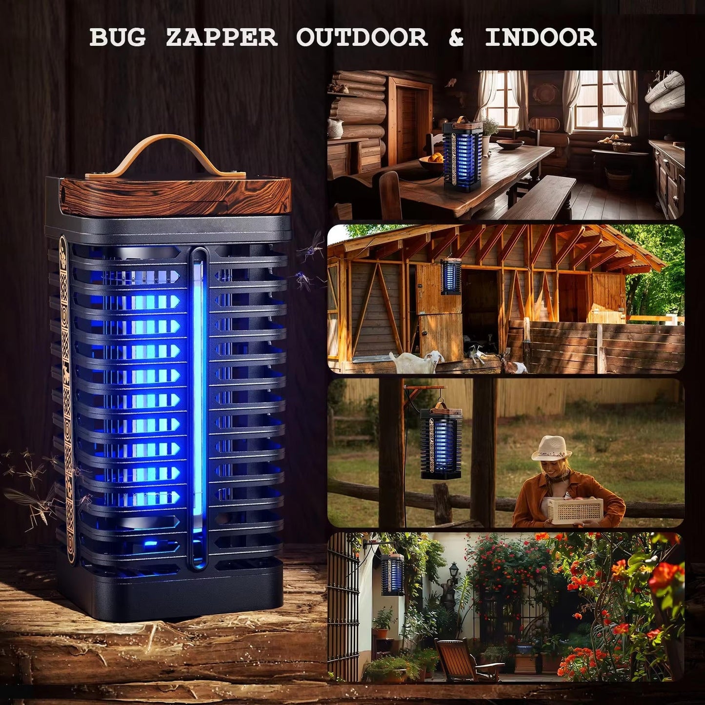 Outdoor Fly & Mosquito Bug Zapper