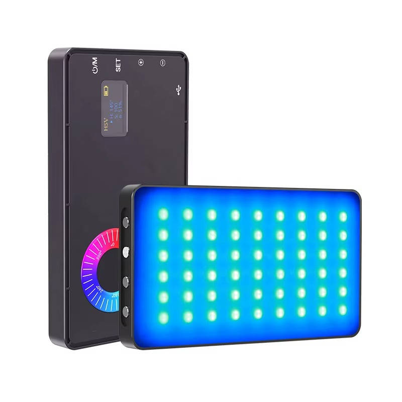 USB Rechargeable RGB Photography Light