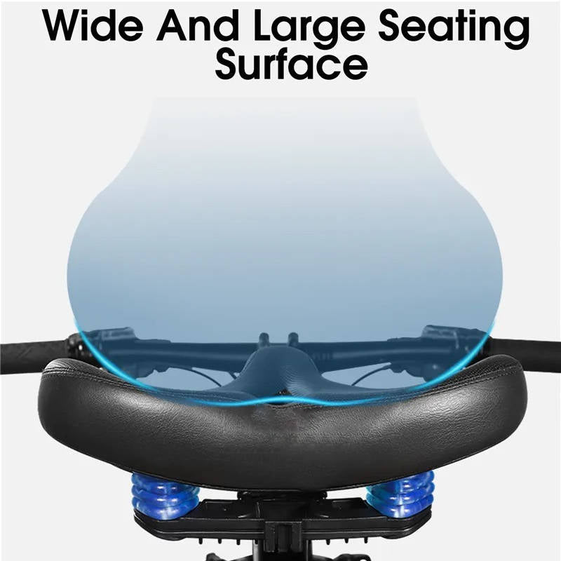 Comfortable Wide Bike Saddle Seat