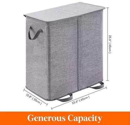 Large Foldable Laundry Hamper with Removable Bags