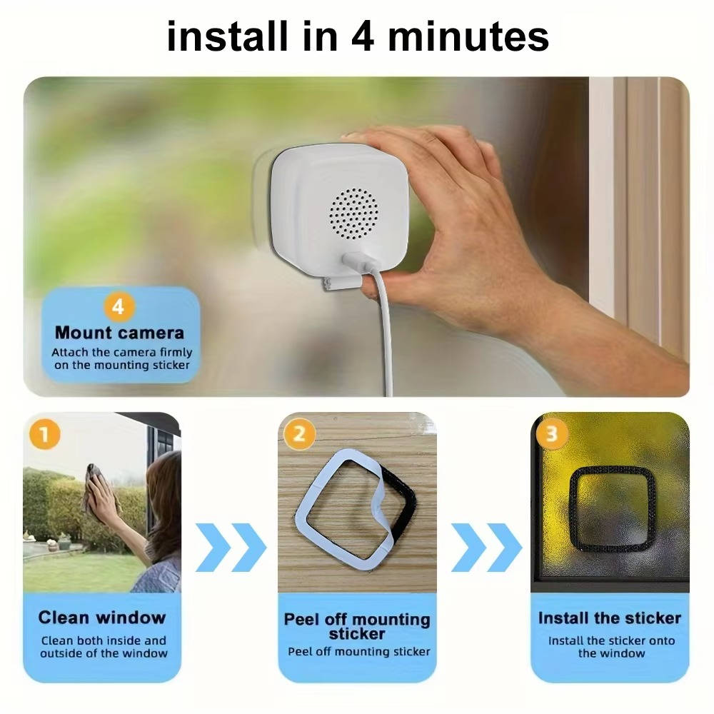 1080p WiFi Window Camera