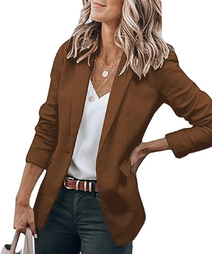 Women's Casual Open Front Blazer