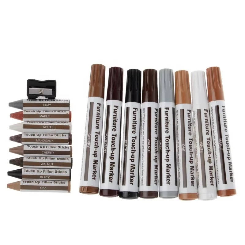 13 Piece Furniture Repair Kit, Markers & Wax