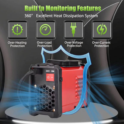 Mini Portable Stick Welder, MMA Arc, LED Display