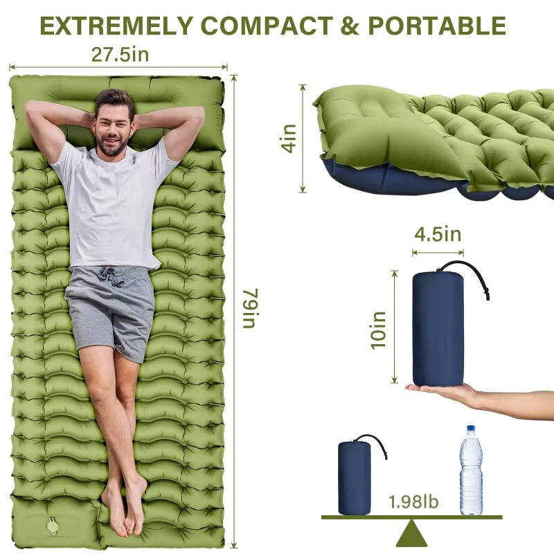 Ultralight Inflatable Camping Sleeping Pad