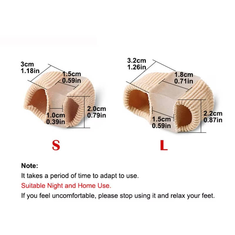 Toe Separator & Bunion Corrector, Comfort Fit