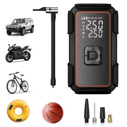 Portable Car Jump Starter 6000A with Air Pump