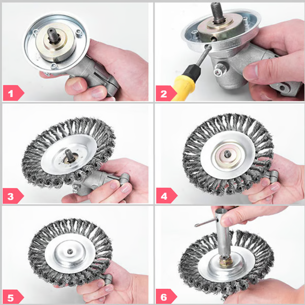 Unbreakable Grass Trimmer Blades for Weed Removal