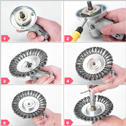 Unbreakable Grass Trimmer Blades for Weed Removal