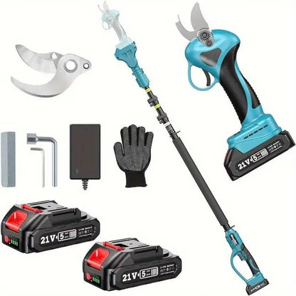 Cordless Electric Pole Pruner, 20V 15Ft Reach