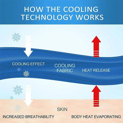 Ice Silk Cooling Blanket for Hot Sleepers