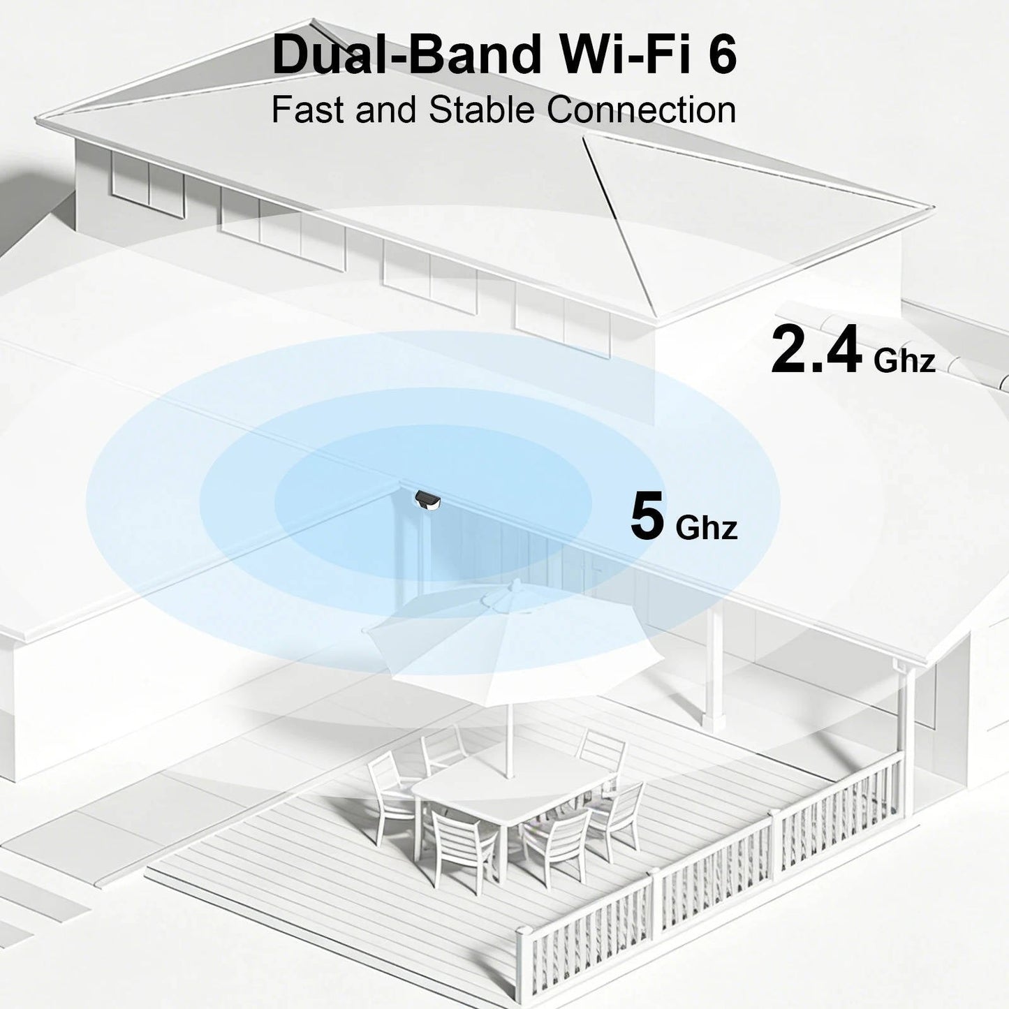 WiFi Wireless Floodlight Camera