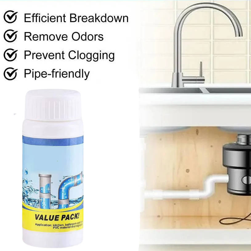 Foaming Drain Cleaner for Stubborn Clogs