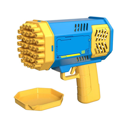 40-Hole Automatic Bubble Gun with LED Lights
