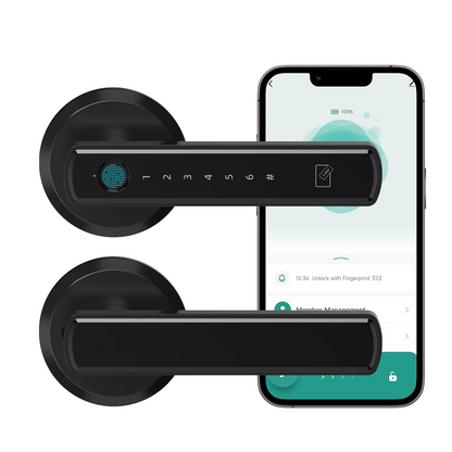 Keyless Entry Smart Door Lock with Handle