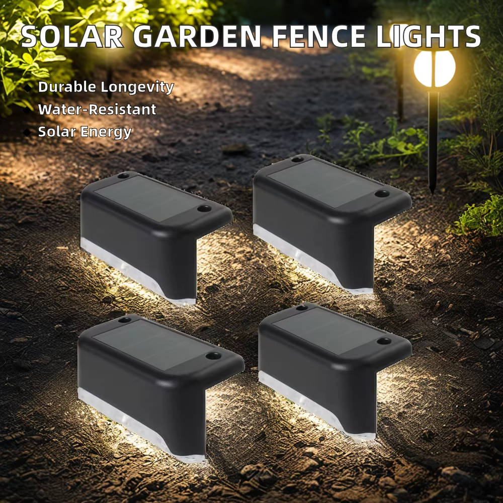 16 Pack Outdoor Solar Deck Lights, Warm White