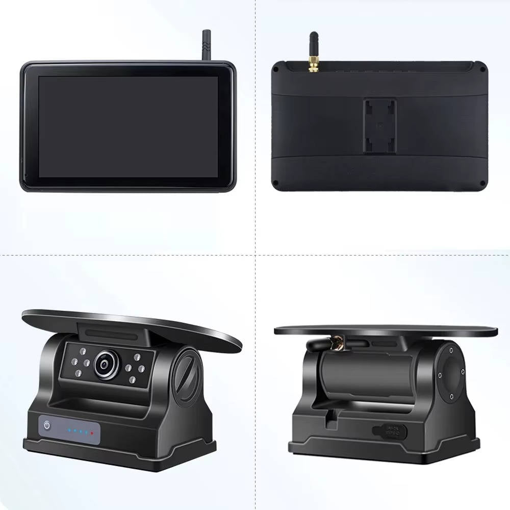 Wireless Solar Backup Camera Kit, HD 1080P