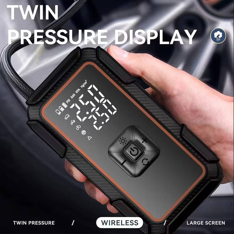 Portable Car Jump Starter 6000A with Air Pump