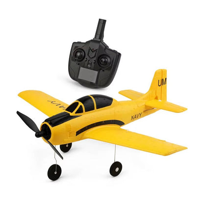 RC Plane, 4 Channel Gyro Trainer, 2 Batteries