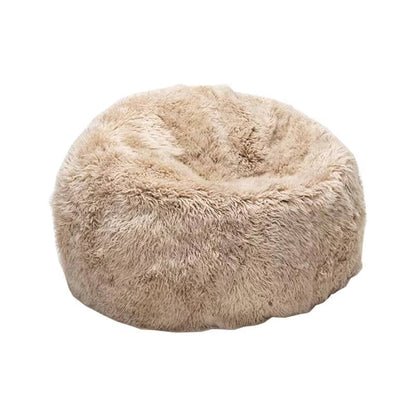 Ultra Soft Faux Fur Bean Bag Cover, Unfilled