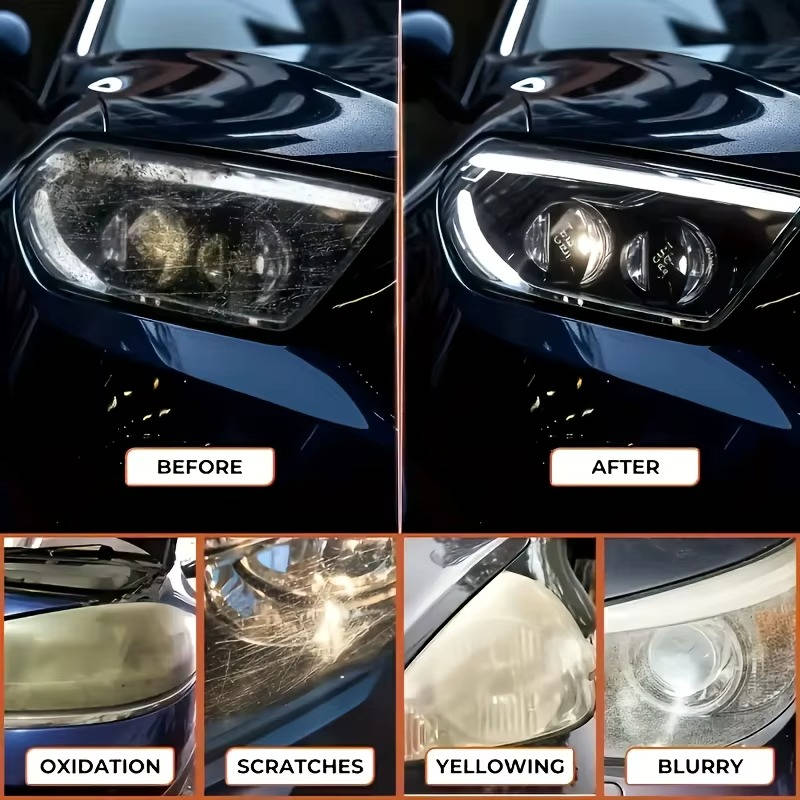 Headlight Restoration Repair Kit, 2-Pack