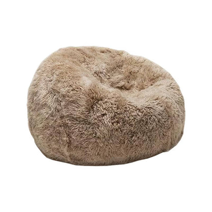Ultra Soft Faux Fur Bean Bag Cover, Unfilled