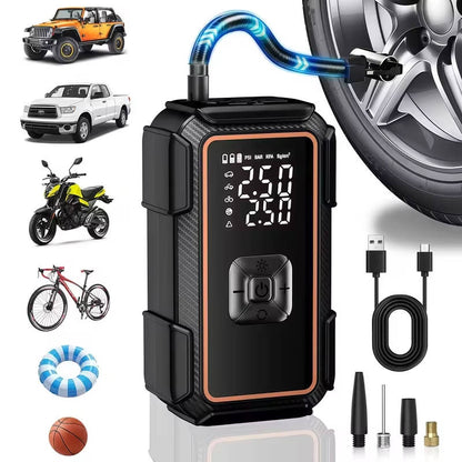 Portable Car Jump Starter 6000A with Air Pump