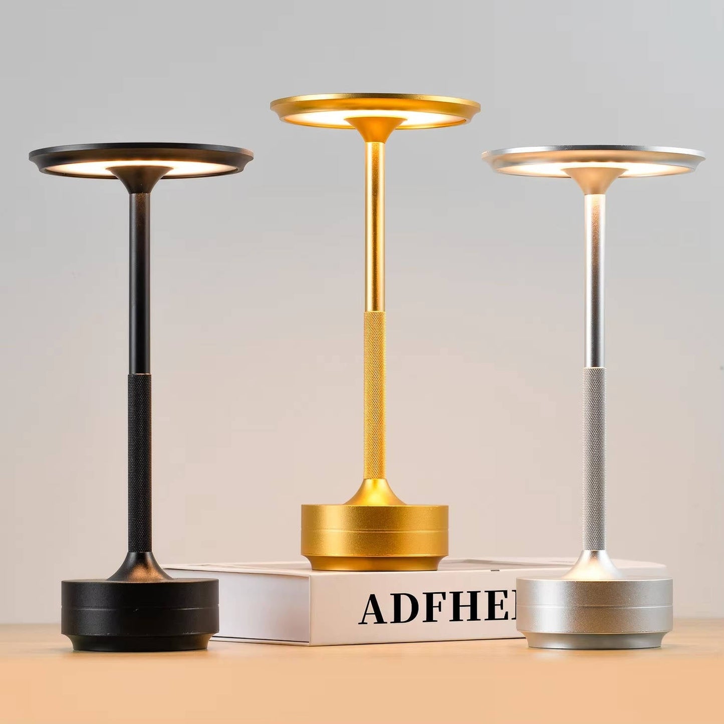 Modern Cordless Touch LED Table Lamp