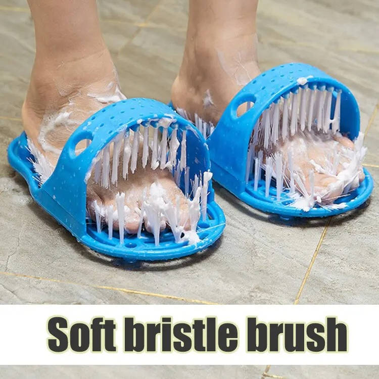 Shower Scrubber Massager Slippers