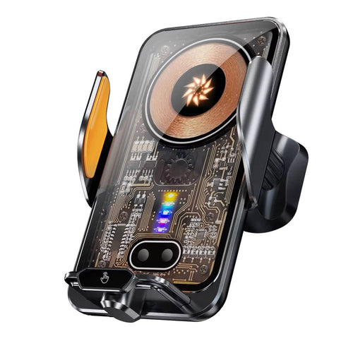 Auto-Clamp Wireless Car Charger
