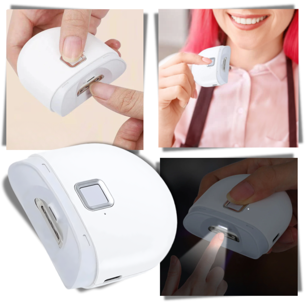 Electric Nail Clipper with LED Light