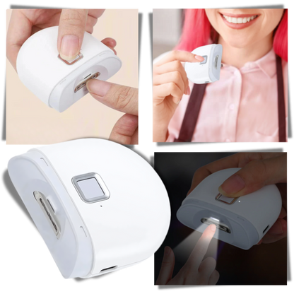 Electric Nail Clipper with LED Light