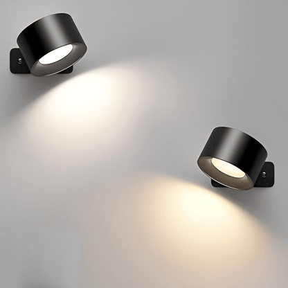 Cordless Magnetic Wall Lamp with 360° Rotation
