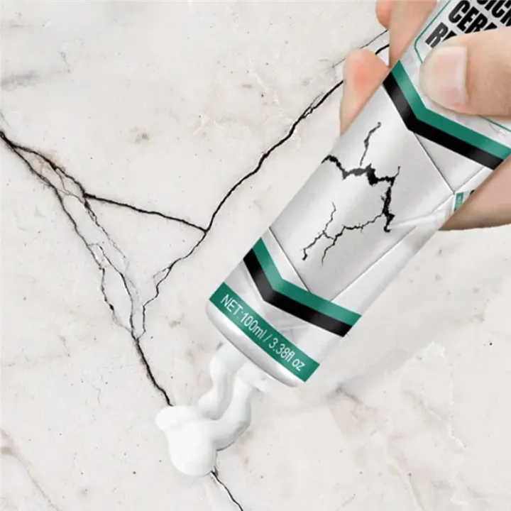 Tile Repair Paste with Spatula, 100ml Tube