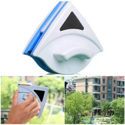 Magnetic Window Cleaner with Dual-Sided Pads