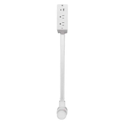 Retractable Power Outlet with USB Ports