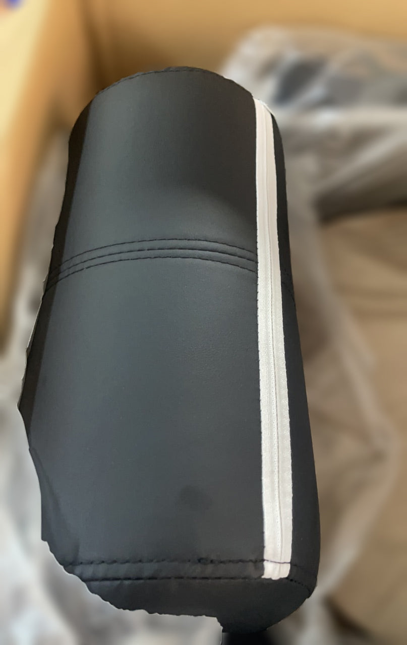 Contemporary Leather Bar Stool