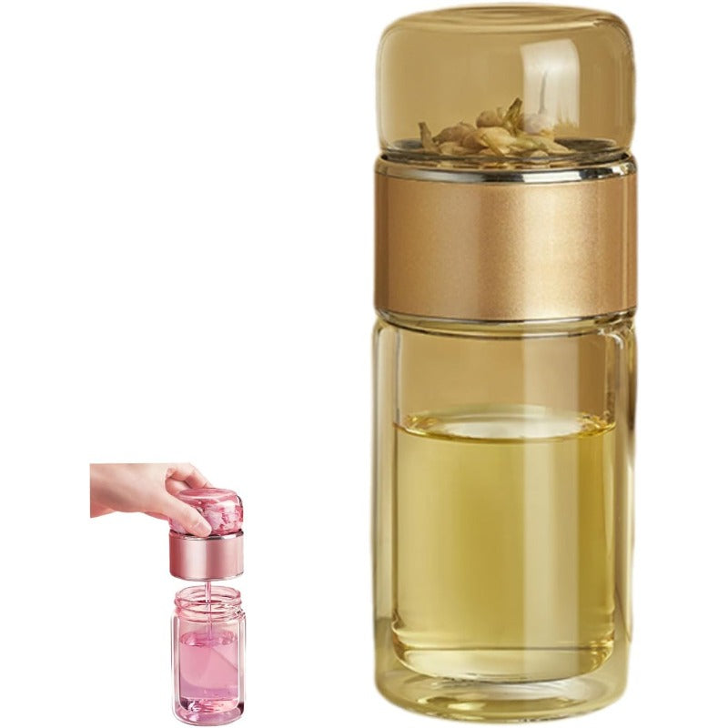 Glass Tea Infuser Bottle