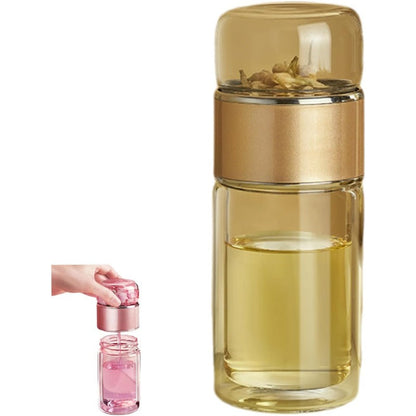 Glass Tea Infuser Bottle