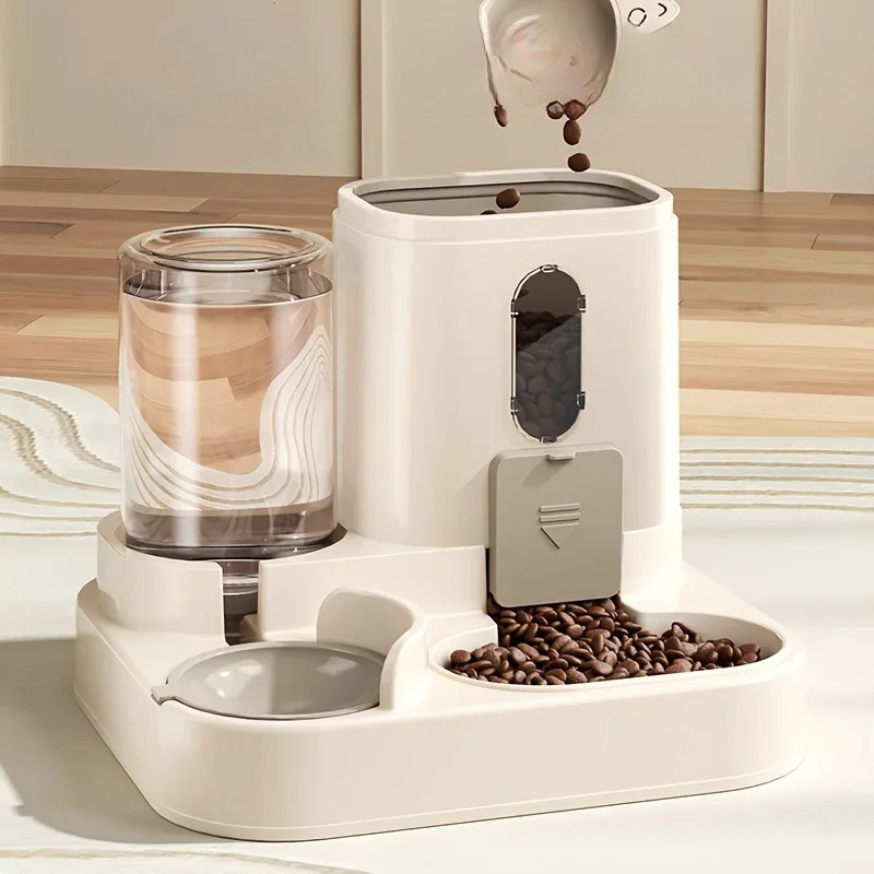 2-in-1 Pet Feeder and Water Dispenser
