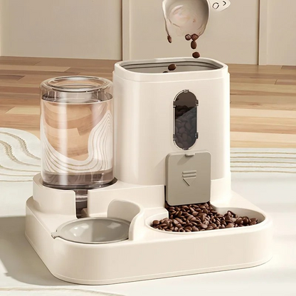 2-in-1 Pet Feeder and Water Dispenser