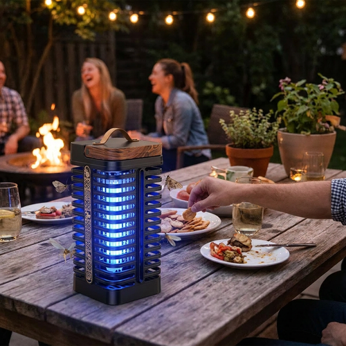 Outdoor Fly & Mosquito Bug Zapper lifestyle