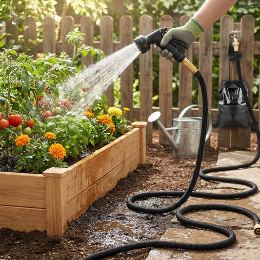 100FT Expandable Garden Water Hose lifestyle