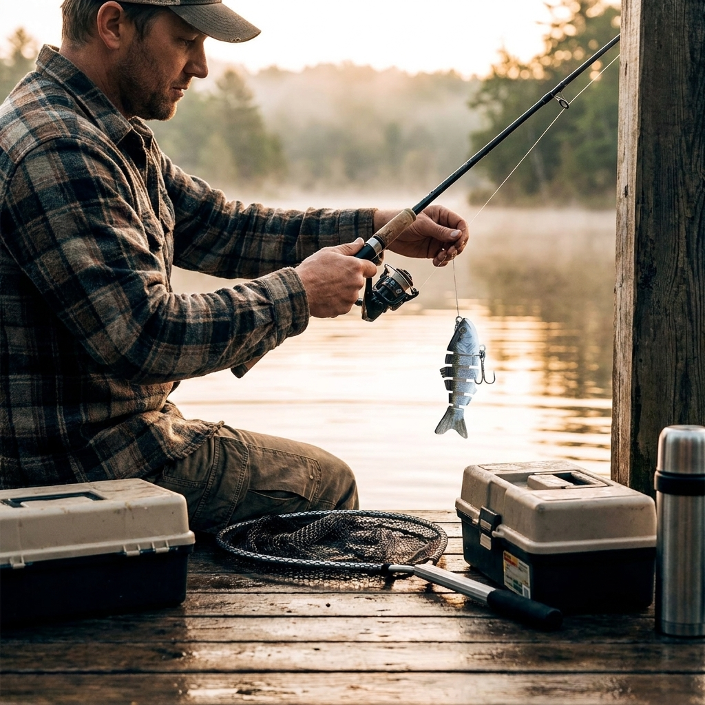 Electric Swimming Fishing Lure lifestyle