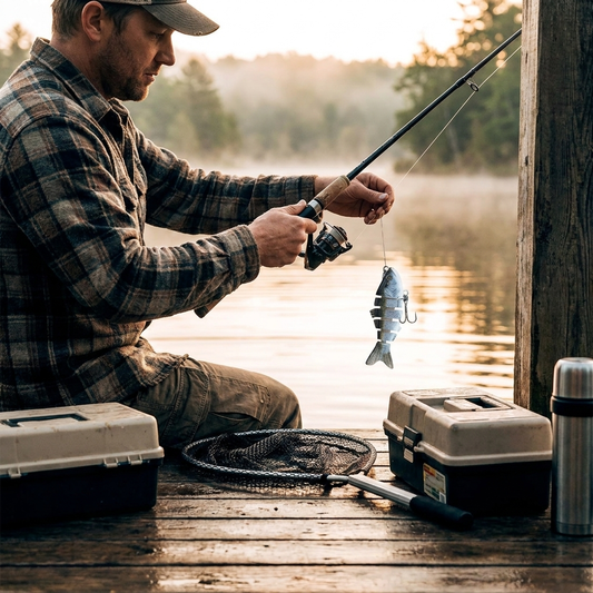 Electric Swimming Fishing Lure lifestyle