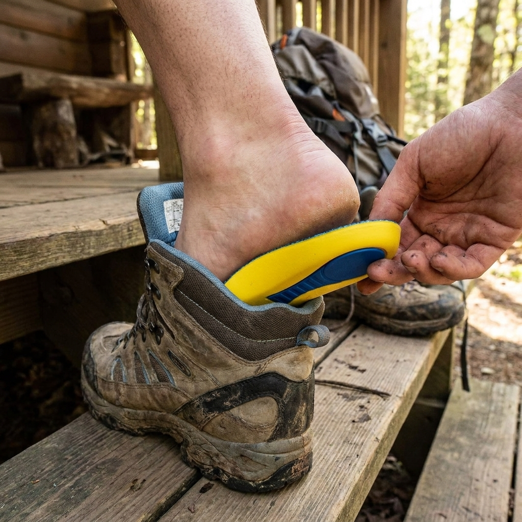 Cushioned Orthopedic Support Insoles lifestyle